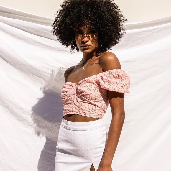 Princess Polly Laura Top Pink US4 - Picture 3 of 7